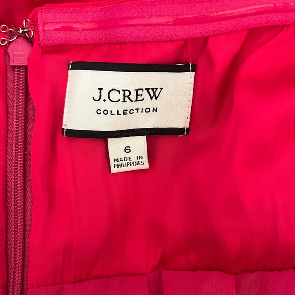 J CREW Dress Womens Size 6‎ Pink Wedding Guest Formal Vacation Feminine - Picture 6 of 7
